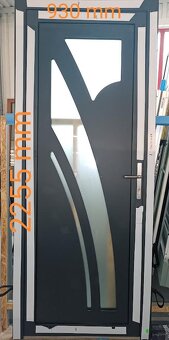 Hliníkové vchodové dvere - 2