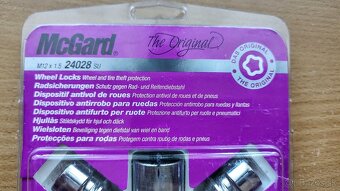 Bezpečnostné matice na kolesá. - 2