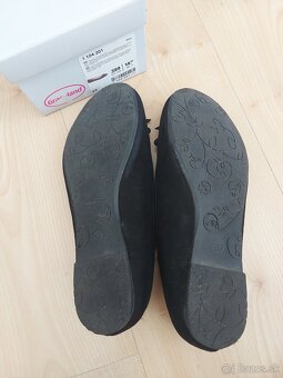 Čierne balerínky č.37 - 2