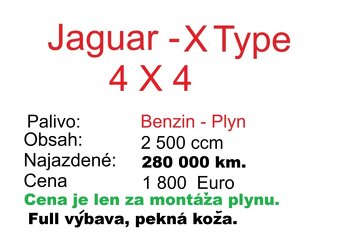 Predám Jaguar - X Type - 2