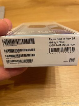 XIAOMI REDMI NOTE 14 PRO+ 5G 512GB BLACK - 2