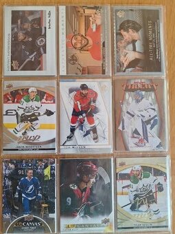 Hokejové kartičky inserty - 2