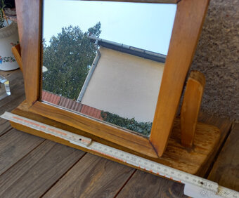 retro stolné zrkadlo - 2