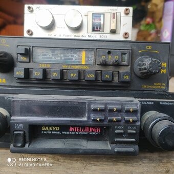 Auto přehrávače různé, autorádia, ruším sbirku - 2