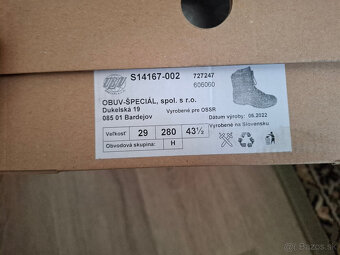 OSSR kanady BOSP, tenisky ASICS - 2