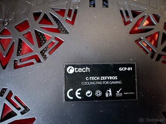 Predám chladiacu podložku pod notebook C-TECH Zefyros - 2