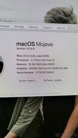 apple imac 2,7GHz intel core i5, 16gb RA M, 500 ssd HD - 2
