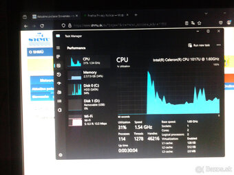 mini pc vid.foto 8gb ddr3 160gb hdd wifi win11 - 2