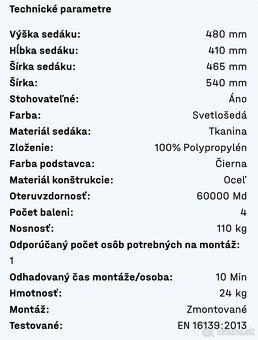 Kancelárske stoličky - 2