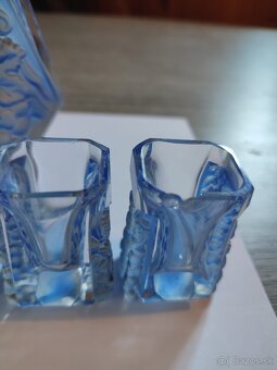 Starožitná karafa-komplet 130,-eur - 2
