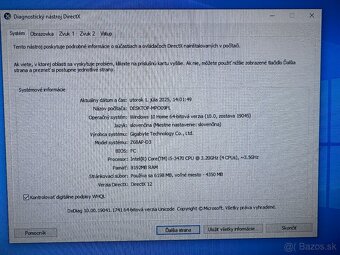 Počítač I5 3470, RX580 4GB, 8GB DDR3, 120 SSD, 500 HDD - 2
