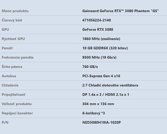 R TX™ 3080 Phantom "GS" 10GB - 2