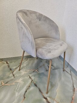 Dizajnové elegantné kresielka, top stav - 2