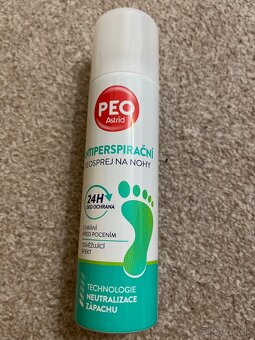 ASTRID PEO Antiperspirant deo sprej na nohy 150 ml (6 kusov) - 2