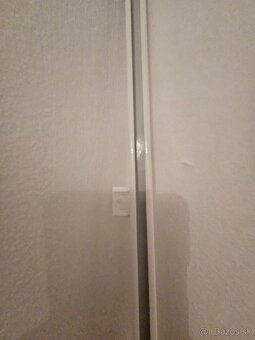 Kovová kolajnička na záves/zaclonu 190cm - 2