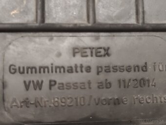 Gumené rohože passat B8 - 2