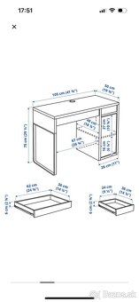 Ikea stôl - 2