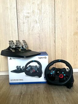 Logitech G29 Driving Force – V ZÁRUKE, top stav - 2