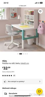 Polička na stôl Pahl - 2