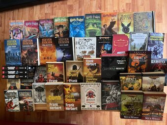 dračí doupě,Čas čarodějnic,Harry Potter,Duna,Malaz,Draci atd - 2