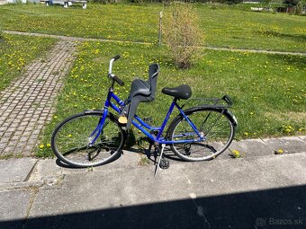 Damsky bicykel s detskou sedackou - 2