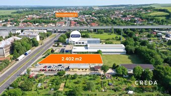 CREDA | predaj pozemok na hlavnom ťahu, Nitra, Novozámocká u - 2