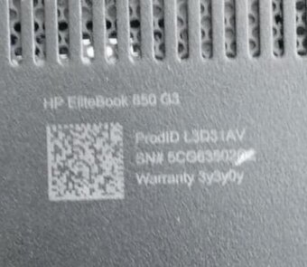 HP EliteBook 850 G3 - 2