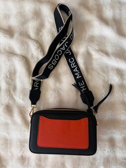 Marc Jacobs crossbody cierno oranzova kabelka - 2
