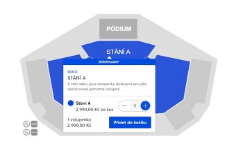 Predávam 2 lístky na Post Malona v Prahe, dňa 12.8. 2025 - 2
