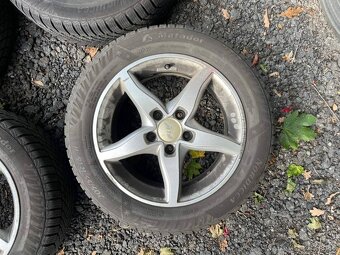 167. sada zimní alu kola 205/55 r16 5x112 VW Škoda - 2