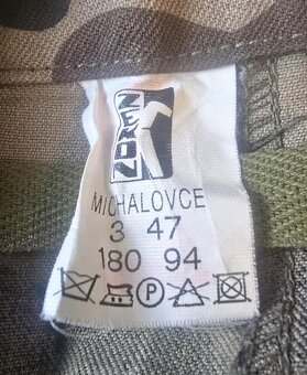 Kabát vzor 97 – originálne slovenské maskáče - 2