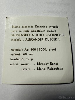 Strieborné medaile - 2