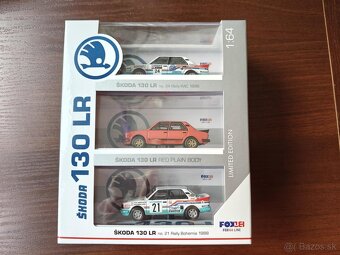 Skoda 130 modely 1:64 - 2