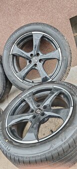 ALU 5x105 a letné Bridgestone 215/55 R18 - 2