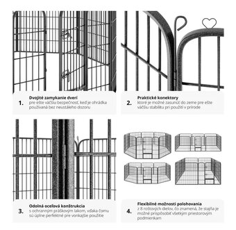 Ohrádka pre psa/šteňa - 2