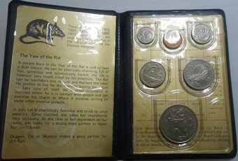 Singapore Sada obehových mincí 1984 - - 2