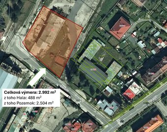 Hala s pozemkom na predaj - 2