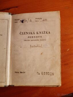 Vkladné knižky - 2