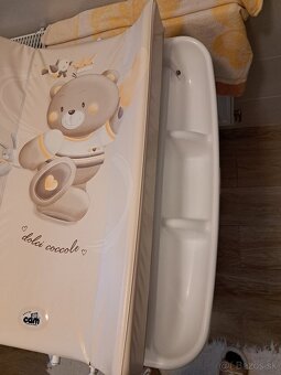 Vanička s prebalovacím pulrom - 2