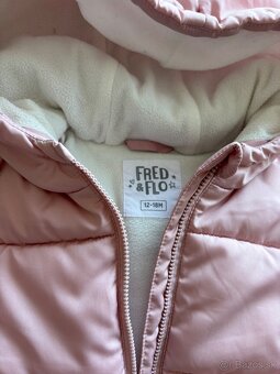 Rúžová zimná bunda - 2