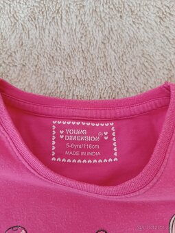 Tričko dievčenské, 5-6r. (116) - 2