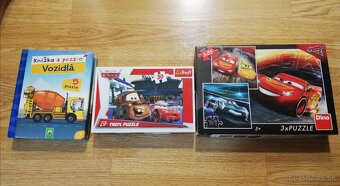 Drevené autá a puzzle - 2