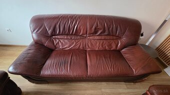 Kožená sedacia súprava - 2