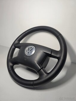 T5 caravelle multivan transporter kožený volant - 2