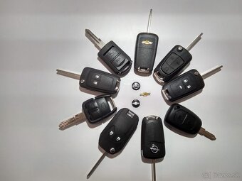 Opel corsa astra combo vivaro autokľuč obal kluča - 2