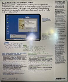 PC Windows 98 v original obale 25r. - 2