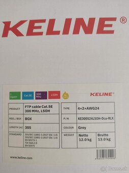 FTP 5E dátový kábel - 2