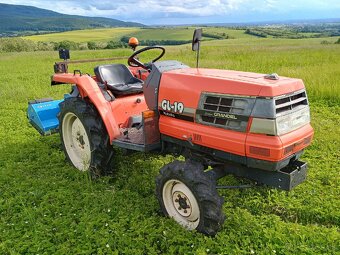 Malotraktor Kubota GL-19 + MULČOVAČ - 2