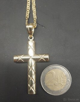 Zlatý krížik nový výrobok zlato 585 od 0.7g -6g - 2