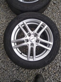 Alu PEUGEOT 308 5 x 108 R 16 + letné pneu. - 2